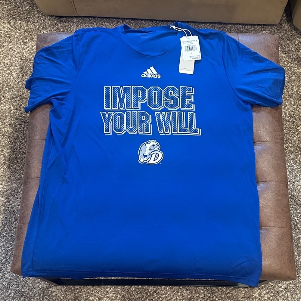 Adidas Drake Royal Blue 'Impose Your Will' Men's Tee (45)